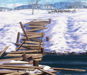 destroyed bridge